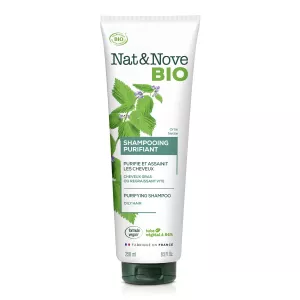 Shampoing Purifiant À L'Ortie Cheveux Gras 250ml - NAT&NOVE BIO