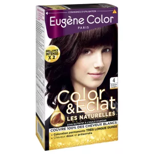 Mahoniebruine permanente haarkleur 4 - Eugene Color