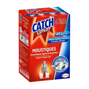 Recharge Anti-moustiques/mouches 45 Nuits 18ml - Catch
