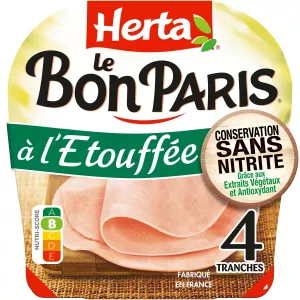 Stewed Ham Preservation Without Nitrite, 140g - HERTA