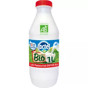 Lactel Lait Past.entier Bio Bp