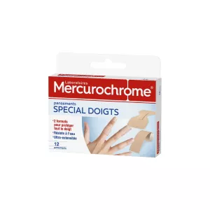 Mavazi maalum ya vidole - MERCUROCHROME