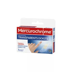 Mavazi ya uwazi vidole x8 - MERCUROCHROME