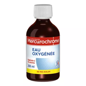 Eau oxygénée 200ml - MERCUROCHROME