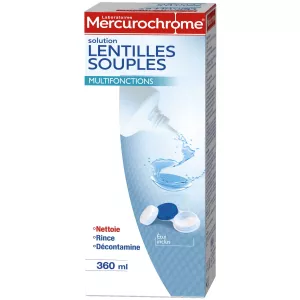 Suluhisho la lensi zinazobadilika 360ml - MERCUROCHROME