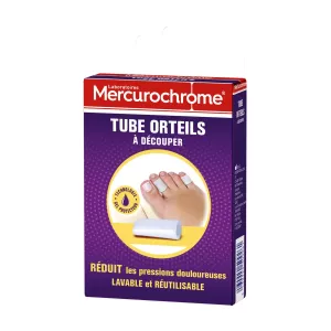 Tubes orteils pour les cors x1 -MERCUROCHROME