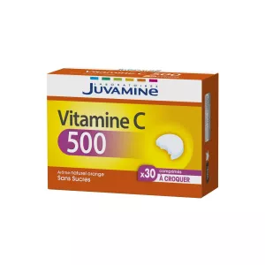 Vitamini C 500 kuongeza chakula - JUVAMINE