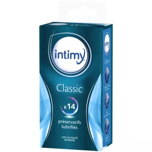 Préservatifs lubrifiés x14 -INTIMY