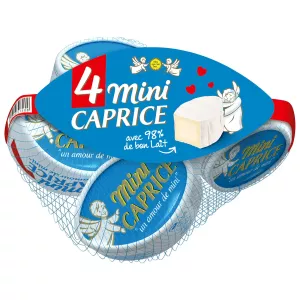 Mini Fromage à Pâte Molle 4x50g - Caprice Des Dieux