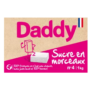 Sucre En Morceaux N°4 1kg - DADDY