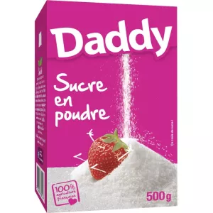 Sucre en poudre 500g - DADDY