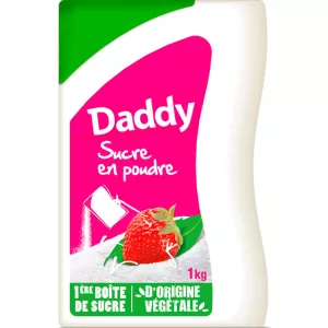 Sucre en poudre 1kg - DADDY