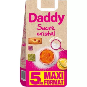 Sucre cristal 5kg - DADDY