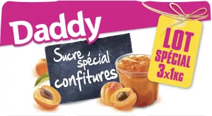 Sucre Spécial Confiture 3x1kg - DADDY