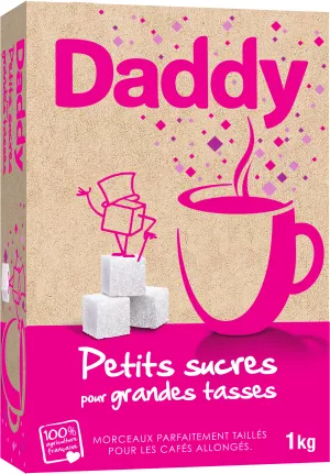 Petits Sucres En Cubes Blancs 1kg - DADDY