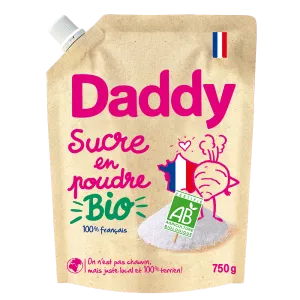 Sucre Poudre Betterave Bio 750g - DADDY