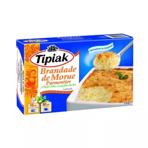 Brandade de morue parmentier à l'huile d'olive 450 - TIPIAK