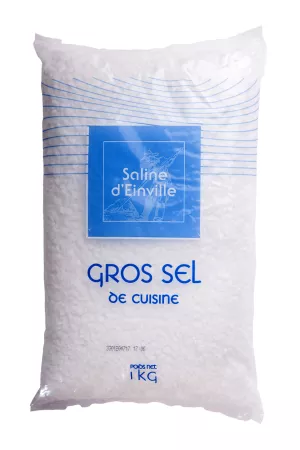 Gros sel de cuisine 1 kg - SALINE D'EINVILLE