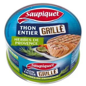 Thon grillé herbes de Provence 115g - SAUPIQUET