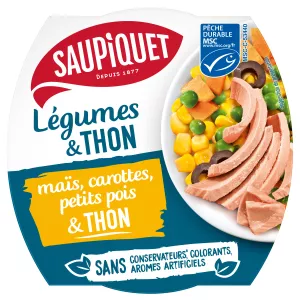 Plain Grilled Mackerel Fillets, 120g - SAUPIQUET