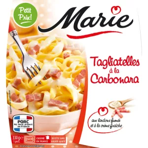 Tagliatelles à la carbonarra 330g - MARIE