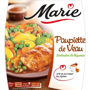 Paupiet.veau Pom/lardon 300g