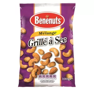 Mélange Grillé à sec 100g - Benenuts