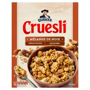 Cruesli Mélange de noix 450 g - QUAKER