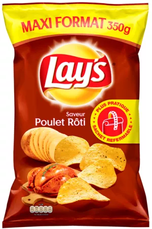 Lays Sav Poulet Roti 350g