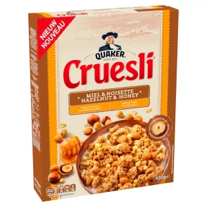 Cruesli Miel & noisette 450g - QUAKER