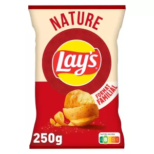 Chips Nature Format Familial 250g - Lay's