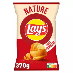 Chips Nature Maxi Format 370g - Lay's