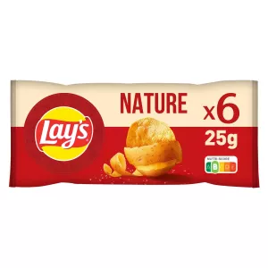 Chips Multipack Nature 6x25g - Lay's