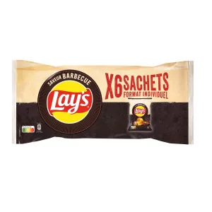Chips mit Barbecue-Geschmack 6x 27,5g - Lays