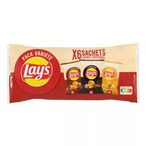 Chips poulet rôti barbecue emmental x6 - LAYS