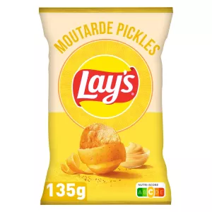 Chips moutarde pickles 135g - LAYS