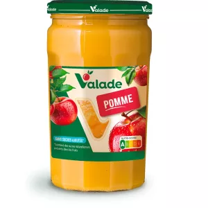 Compote Pomme Sans Sucres Ajoutés 630g - Valade