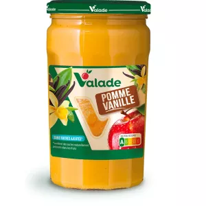 Compote Pomme Vanille Sans Sucres Ajoutés 630g - Valade