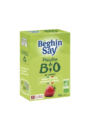 Sucre Poudre Bio Beghin 500g