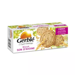 Biscuits au son d'avoine riches en fibres 24 biscuits 144 g - GERBLÉ