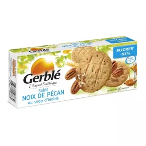 मेपल सिरप के साथ पेकन शॉर्टब्रेड - GERBLÉ