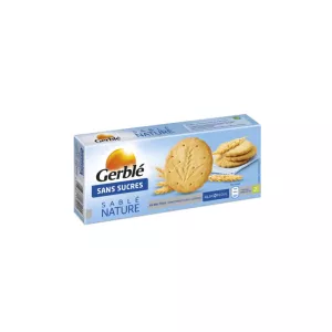 Biscuit Nature Sans Sucres 132g - GERBLÉ
