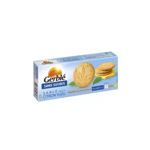 Biscuit Citron Yuzu Sans Sucres 132g - GERBLÉ
