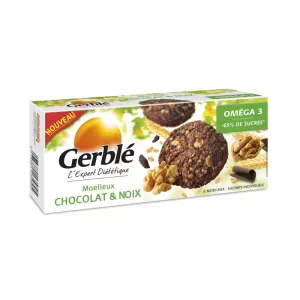 Biscuit Moelleux Chocolat Noix 138g - GERBLÉ