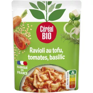 Ravioli Au Tofu, Tomates, Basilic - CÉRÉAL BIO
