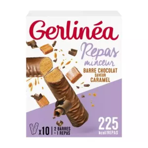 Barre repas saveur caramel 310g - GERLINEA