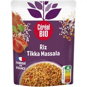 Riz Tikka Massala 220g - CÉRÉAL BIO
