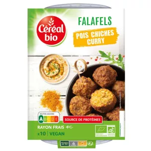 Фалафель Карри из нута 180г - CEREAL Bio