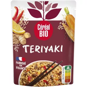 Teriyaki Riz Façcon Teriyaki Légumes & Gingembre - CÉRÉAL BIO