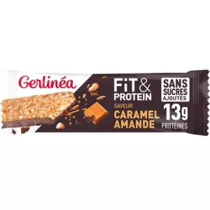Barre inafaa na protini caramel almond 45g ladha - GERLINÉA